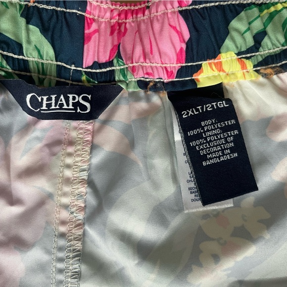 New Chaps Ralph Lauren cargo board shorts mens 2XL Tall - Picture 3 of 3